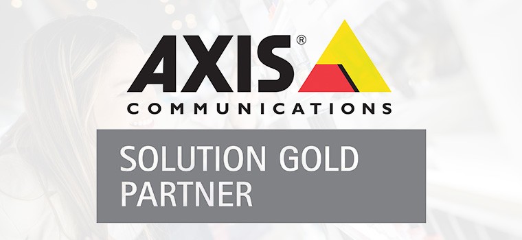 AXIS Video Surveillance Solution Gold Partner Logo