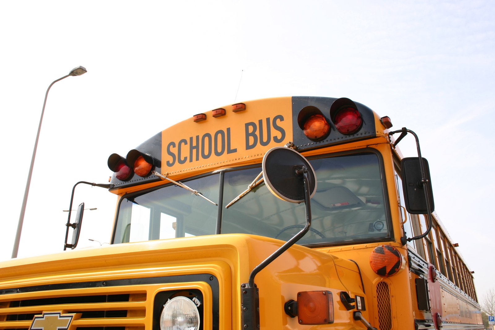 top of school bus