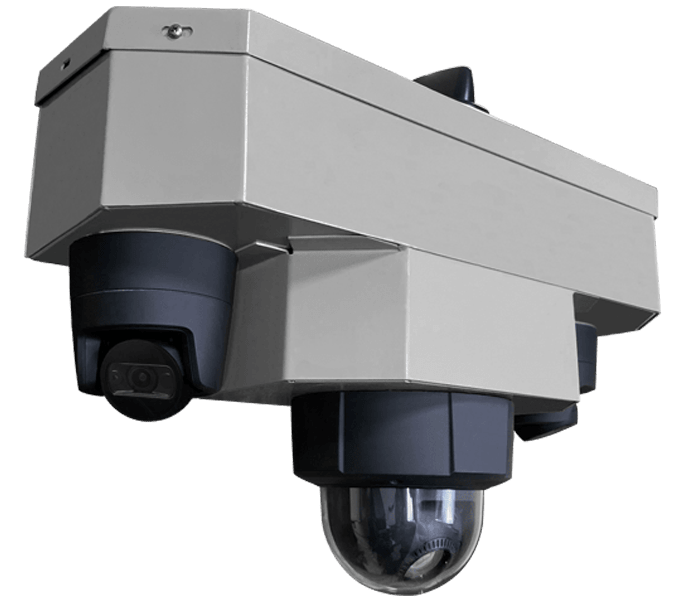 pole mounted surveillance camera