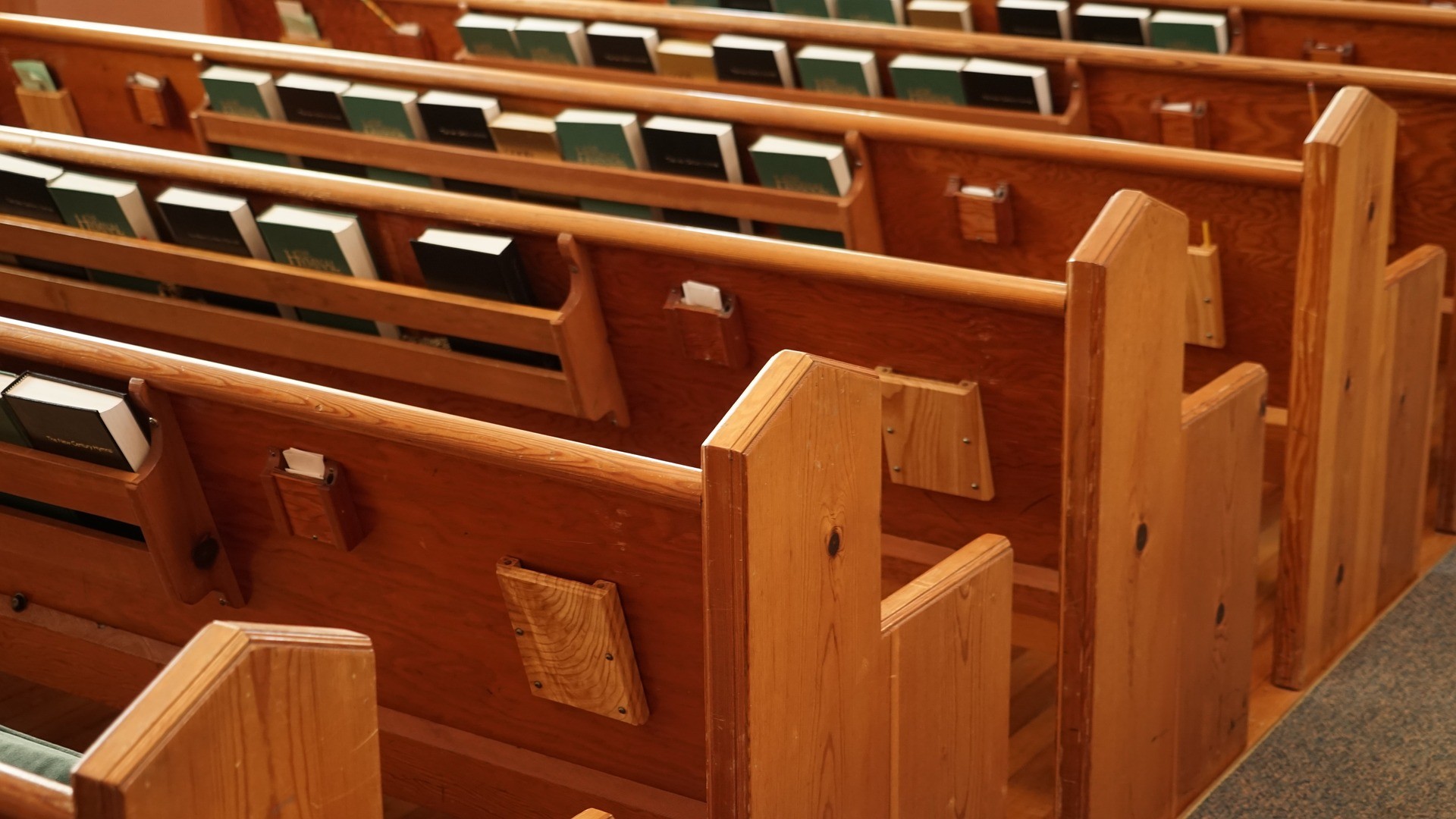 church benches